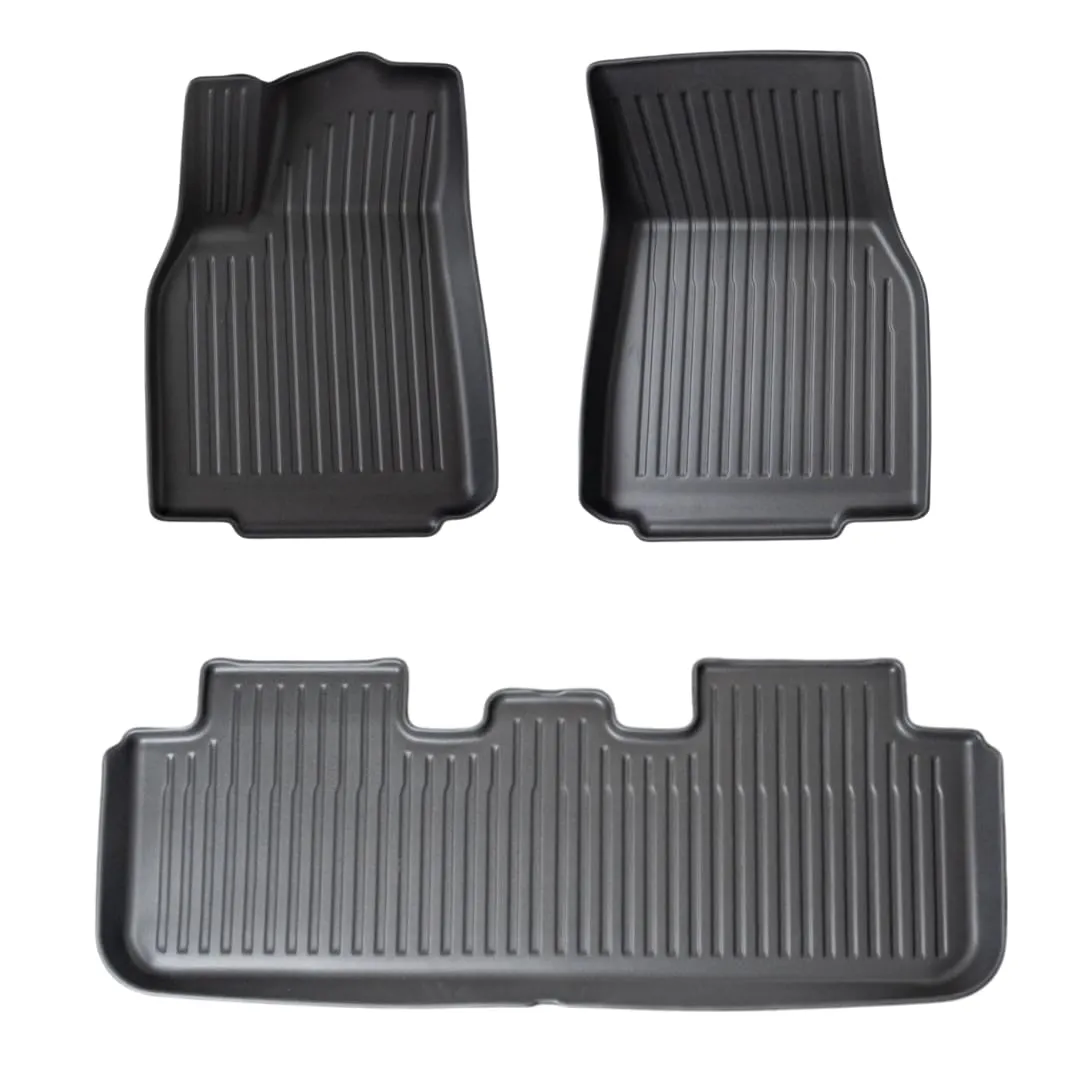 Model Y 2025+ Juniper Premium 3D All-Weather Floor Mat Set