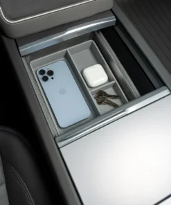 Alternative view of Premium Center Console Organizer for Tesla Model Y 2025+ Juniper