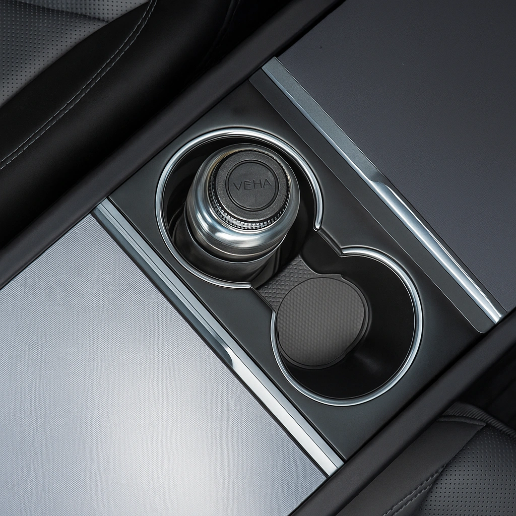 Model Y 2025+ Juniper Center Console Cup Holder Insert - Image 2