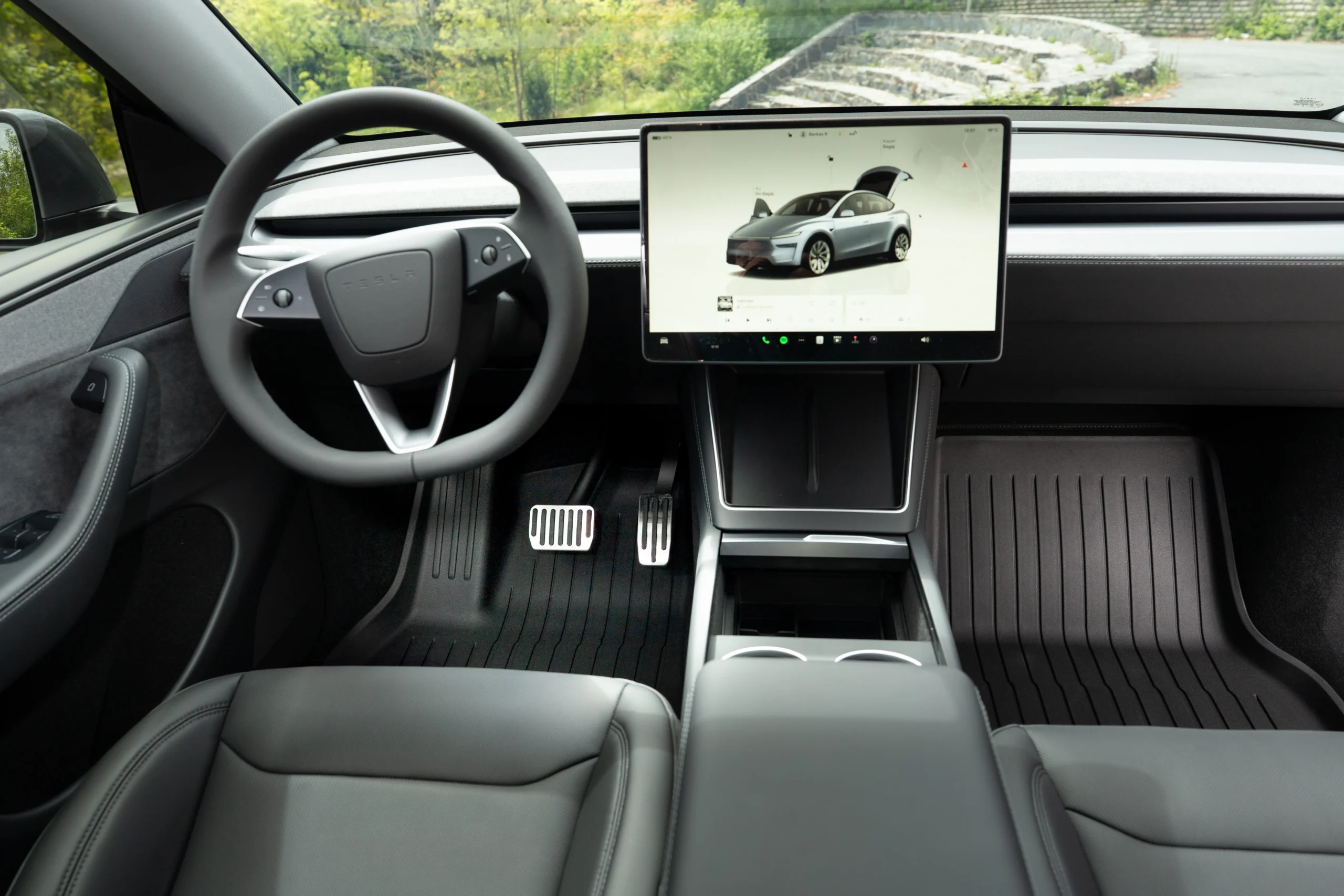 Model Y 2025+ Juniper Premium 3D All-Weather Floor Mat Set - Image 2