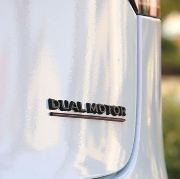 Model S X 3 Y Dual Engine Trunk Emblem - Image 2